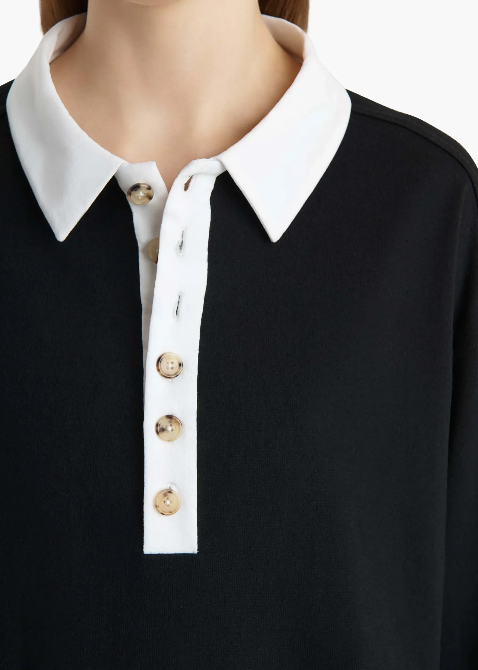 Faithful Top in Black and White