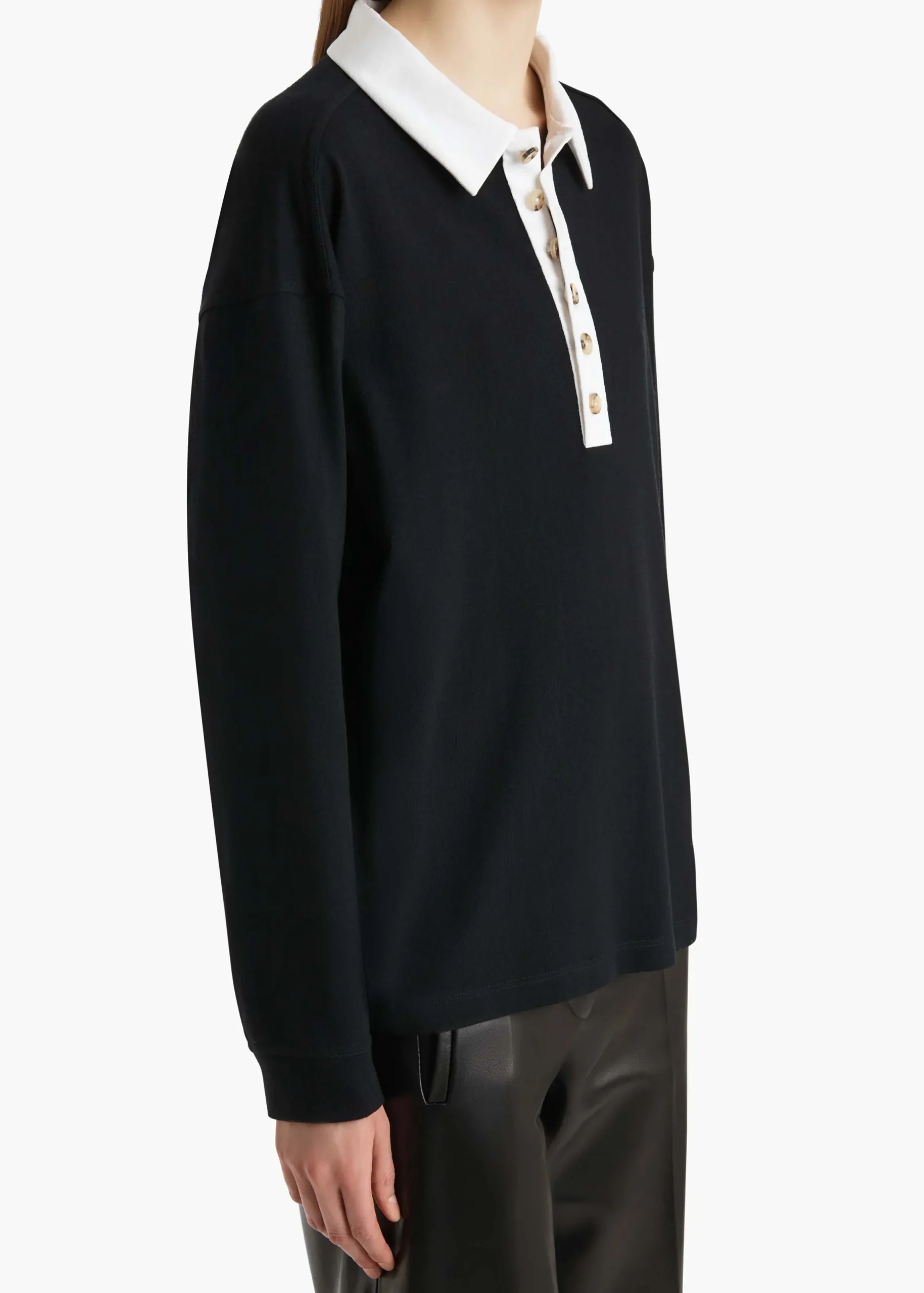 Faithful Top in Black and White