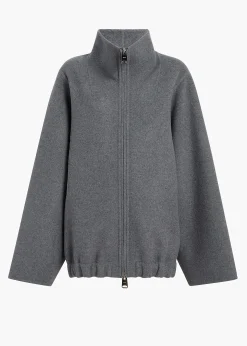 Garret Jacket in Grey Melange