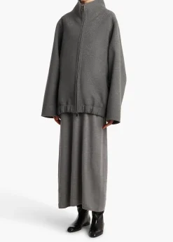 Garret Jacket in Grey Melange