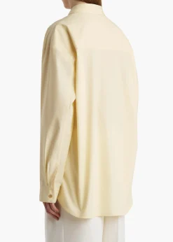 Goya Top in Pale Yellow