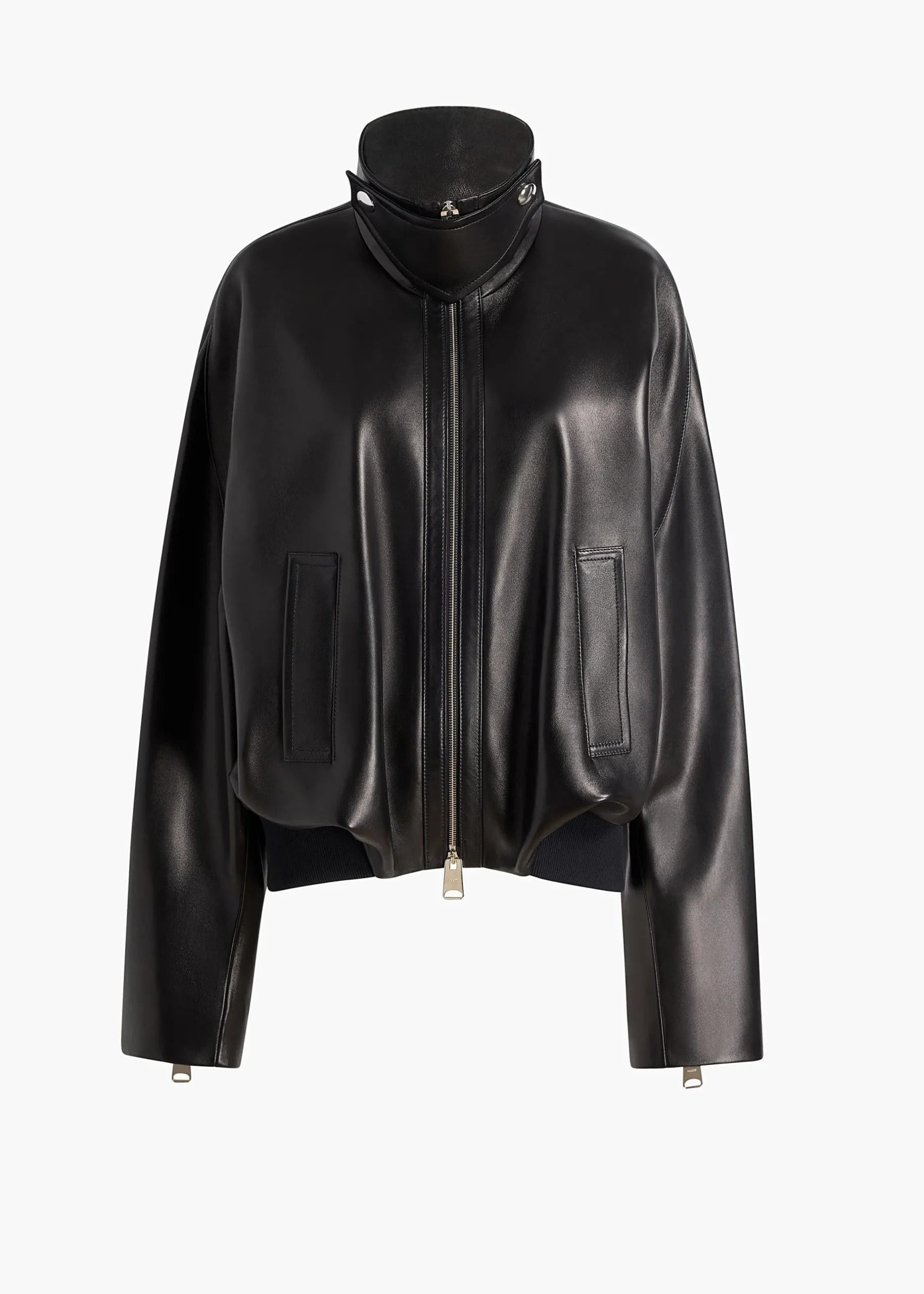 Hamett Jacket in Black Leather