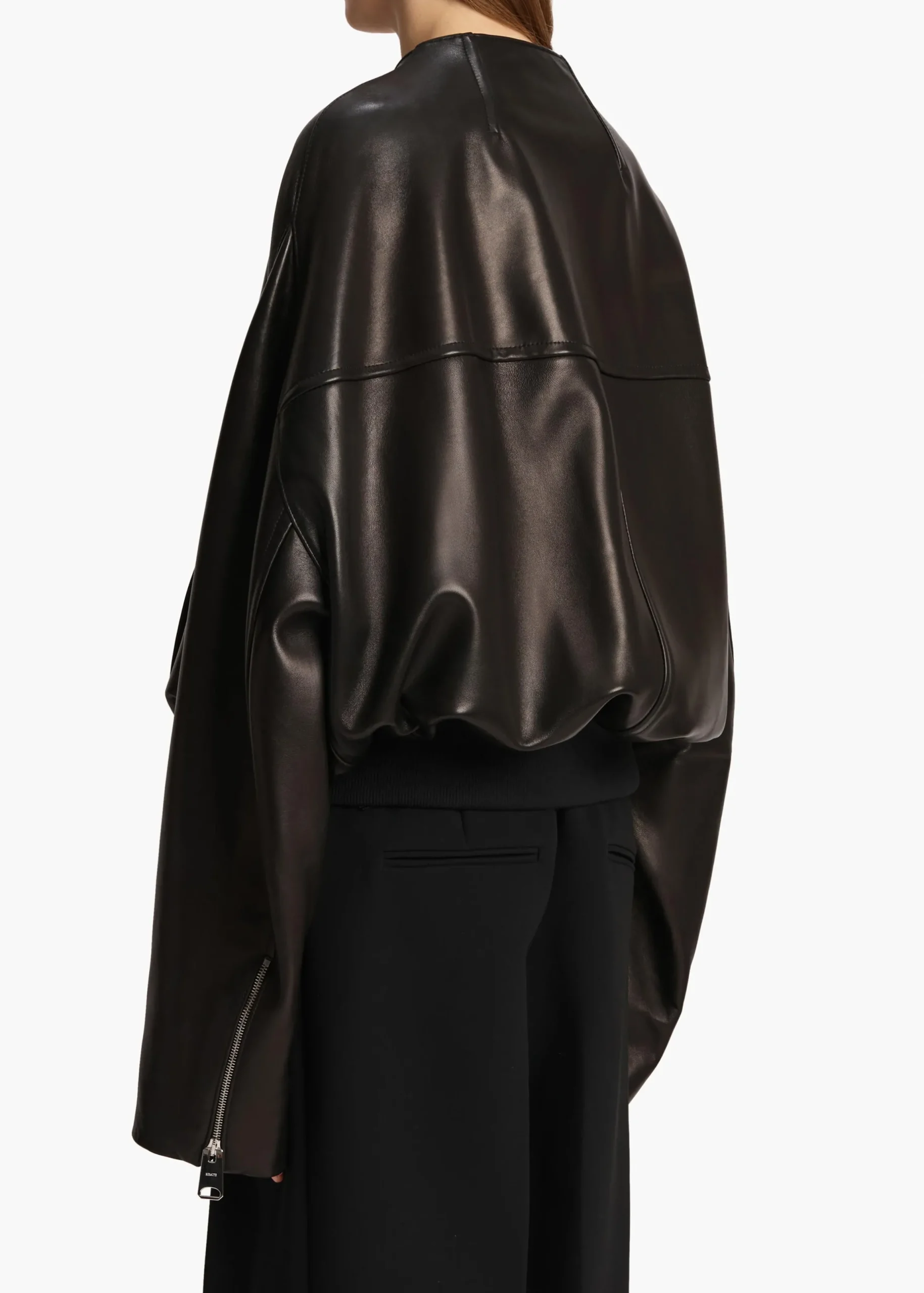 Hewit Jacket in Black Leather
