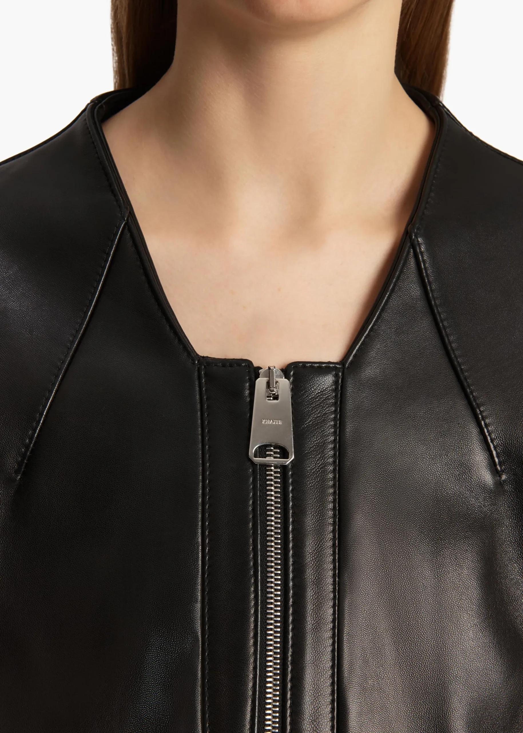 Hewit Jacket in Black Leather