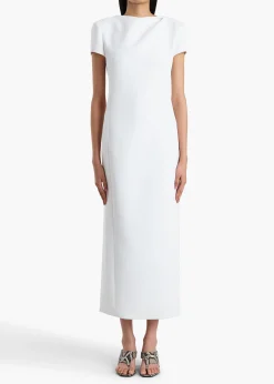 Iryl Dress in Chalk