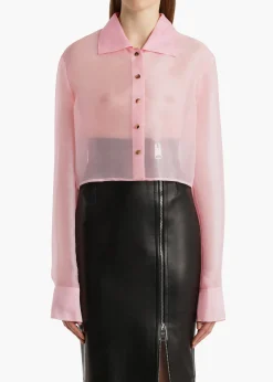 Jasen Top in Petal Organza