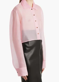 Jasen Top in Petal Organza