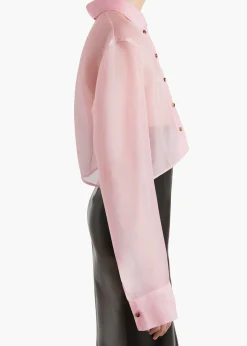 Jasen Top in Petal Organza