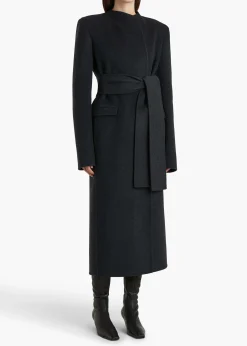 Jelson Coat in Charcoal