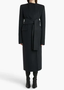 Jelson Coat in Charcoal