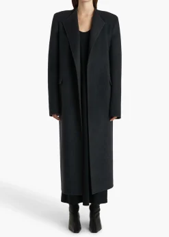 Jelson Coat in Charcoal