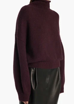 Juniper Sweater in Plum