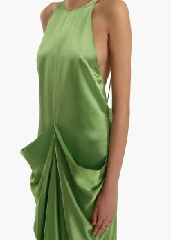Kent Dress in Absinthe
