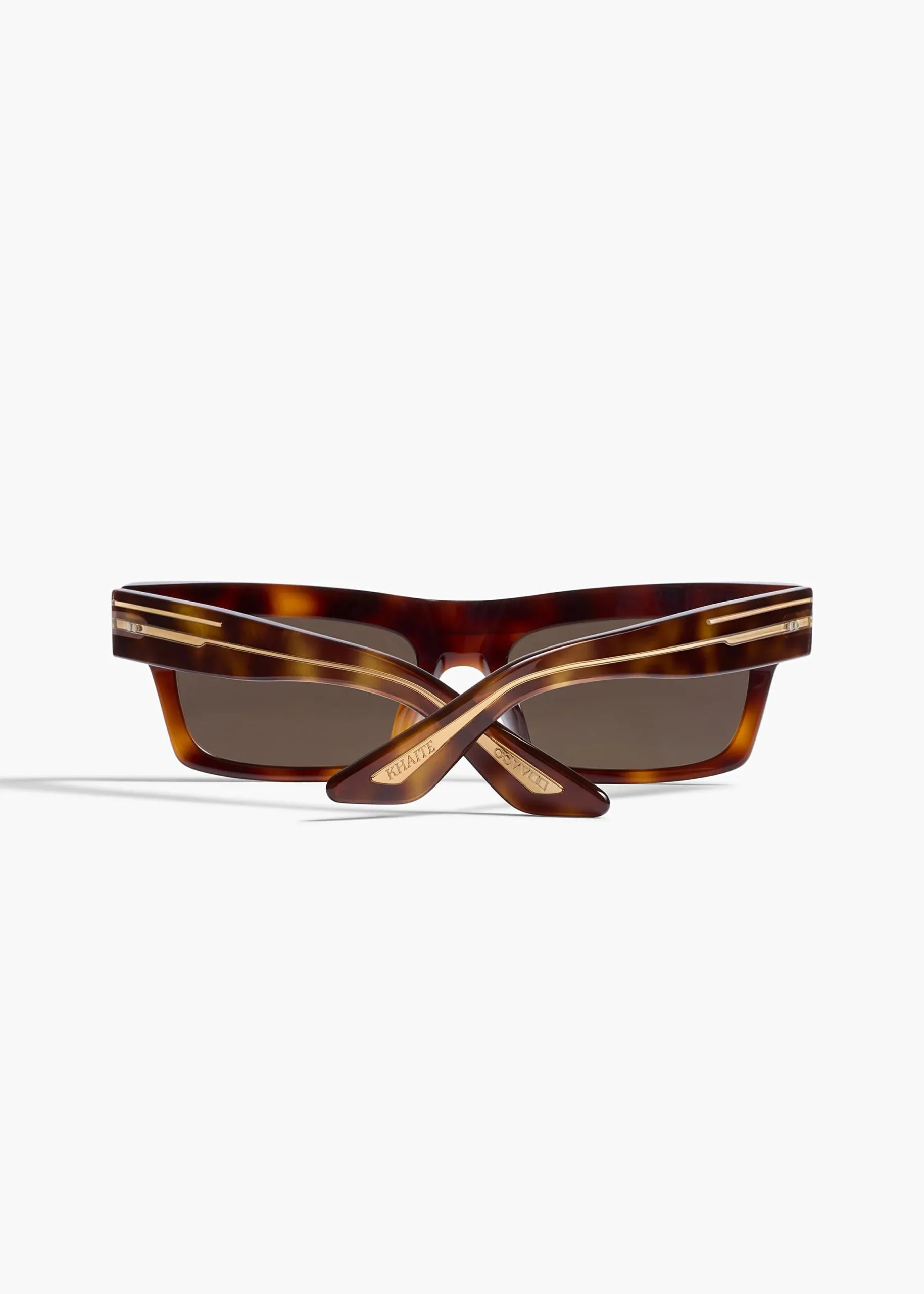 KHAITE x Oliver Peoples 1985C in Dark Mahogany and Brown