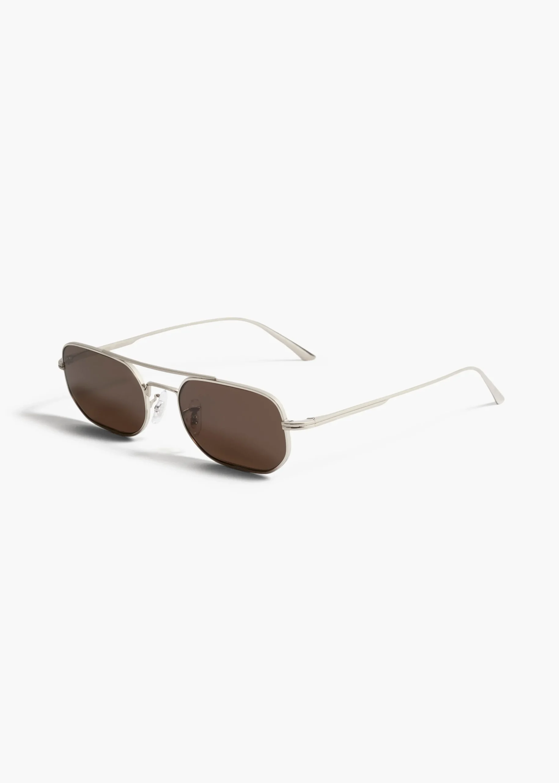 KHAITE x Oliver Peoples 1989C in Silver and Grey