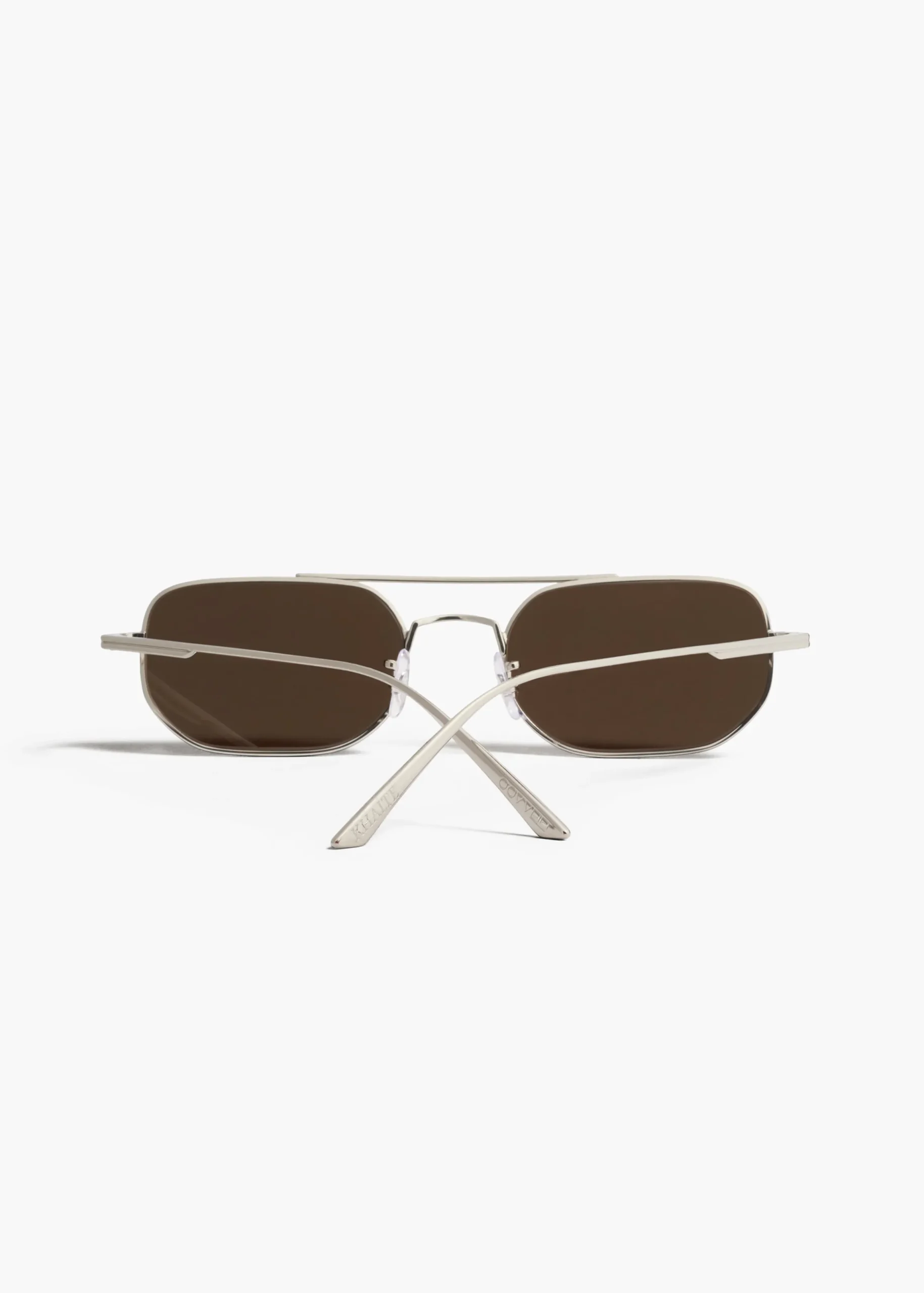 KHAITE x Oliver Peoples 1989C in Silver and Grey