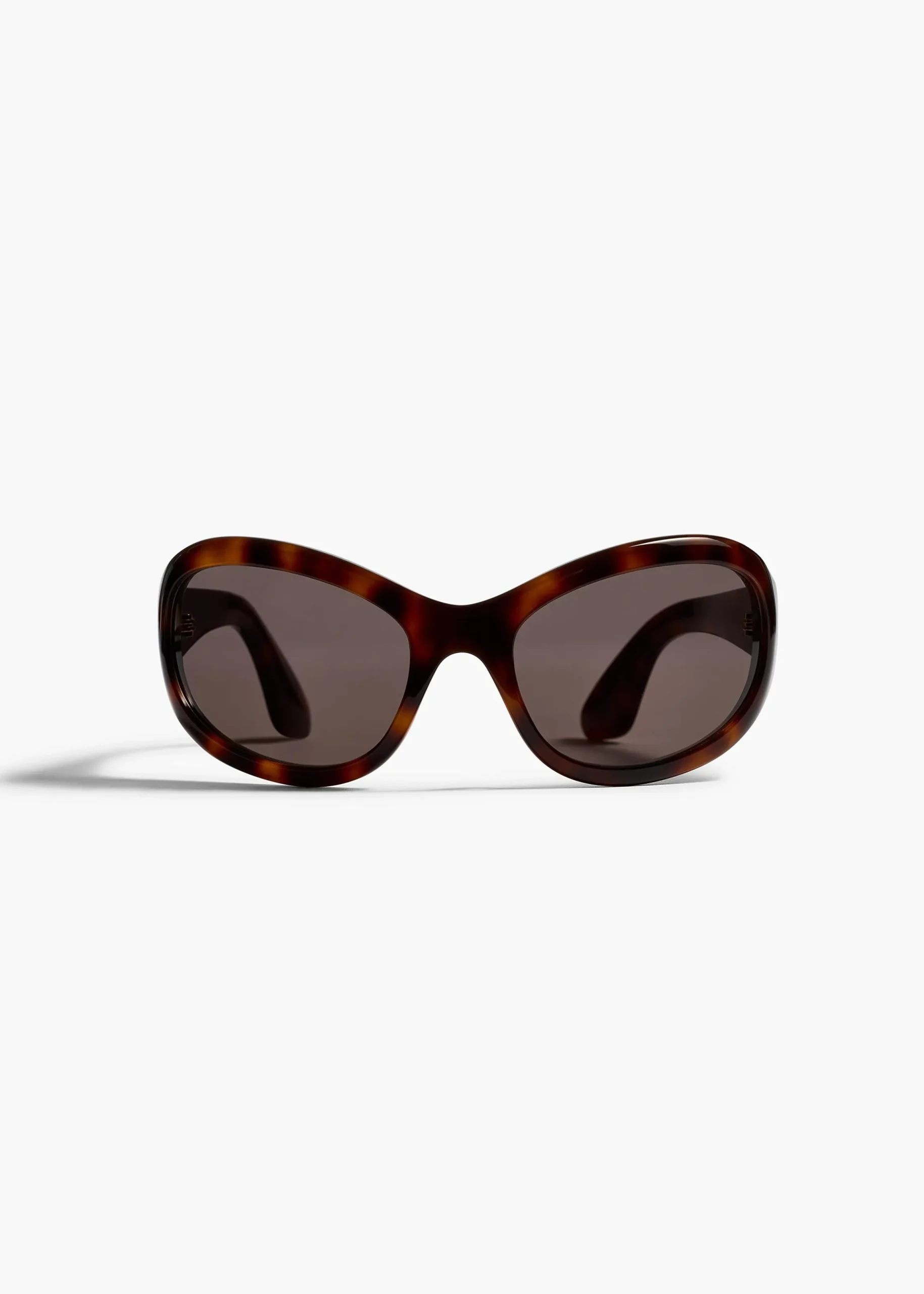 KHAITE x Oliver Peoples 1967C in Dark Mahogany and Brown