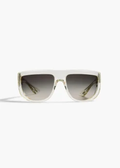 KHAITE x Oliver Peoples 1974C in Pale Citrine and Grey Gradient
