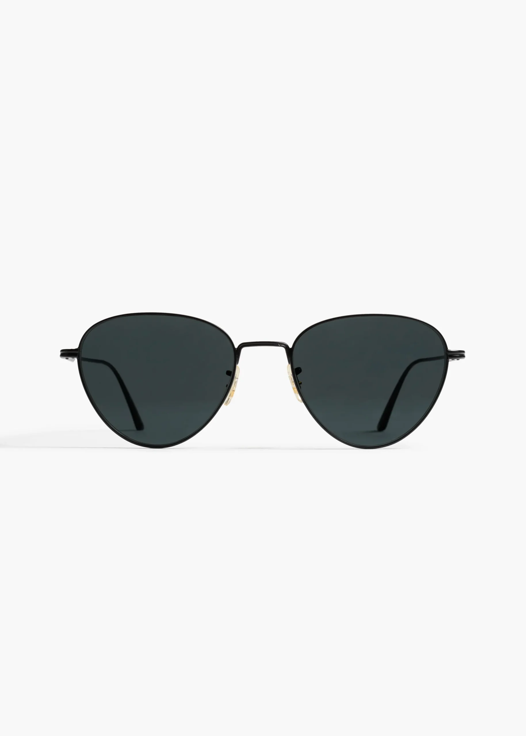 KHAITE x Oliver Peoples 1991C in Matte Black and Grey