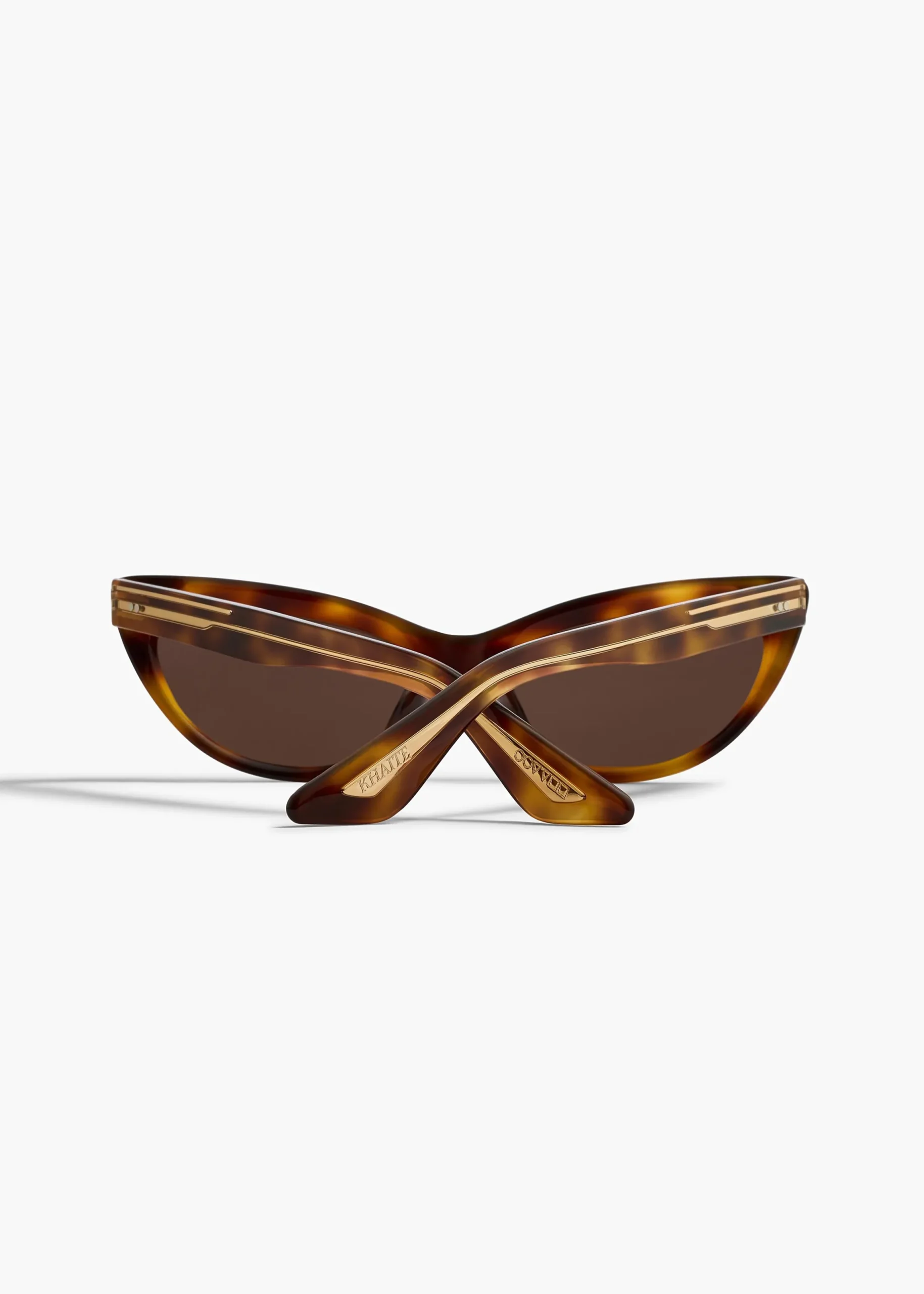 KHAITE x Oliver Peoples 1963C in Dark Mahogany and Brown