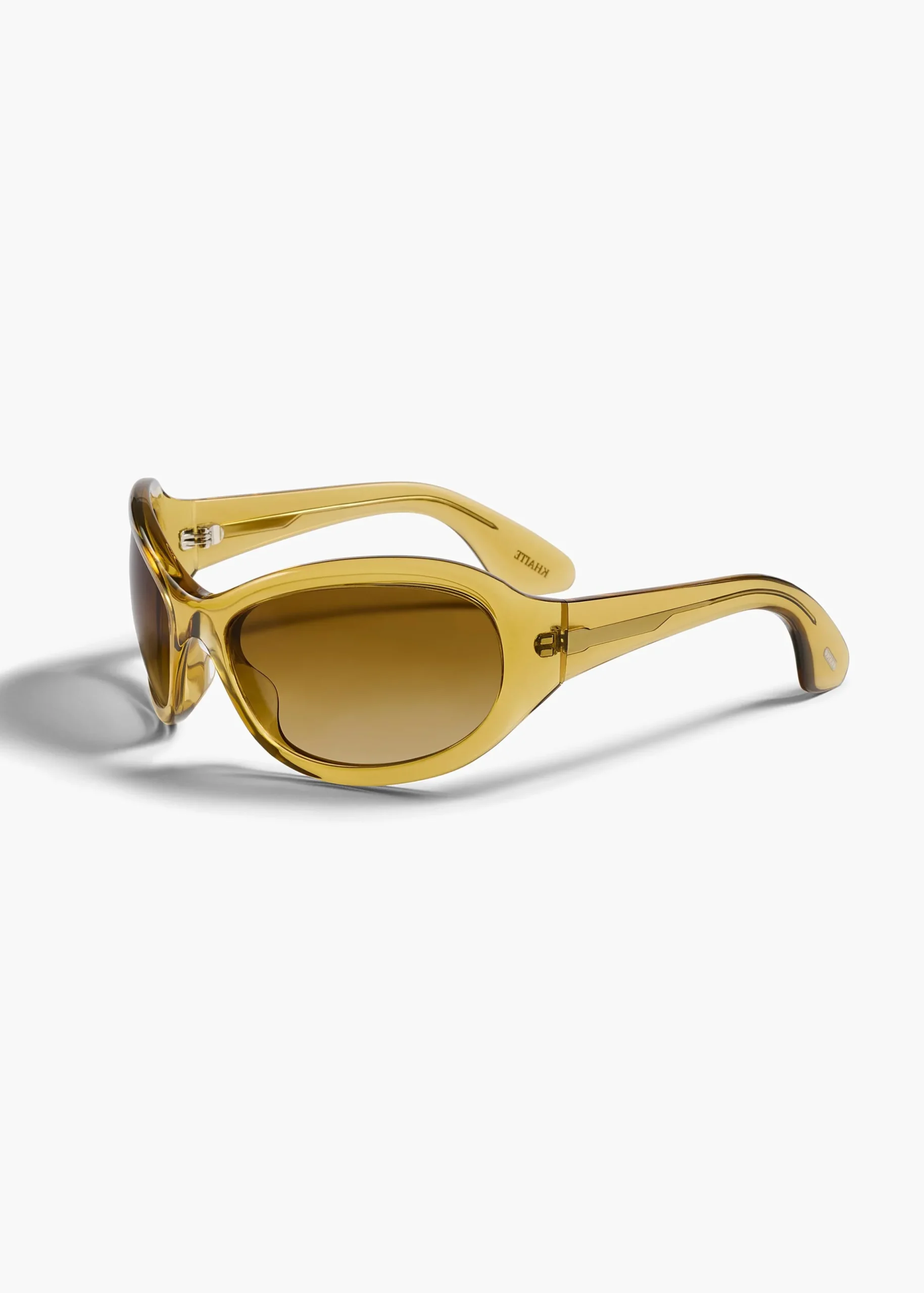 KHAITE x Oliver Peoples 1967C in Dark Honey and Amaretto Gradient