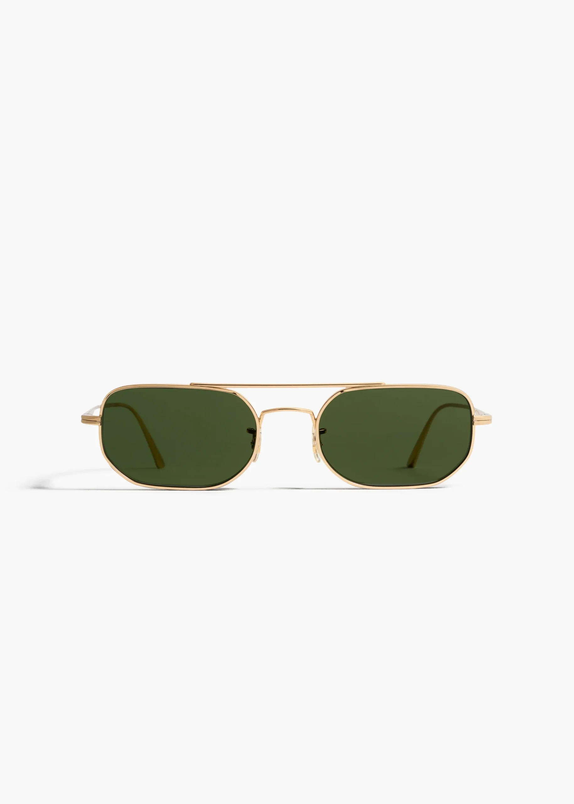KHAITE x Oliver Peoples 1989C in Gold and Green