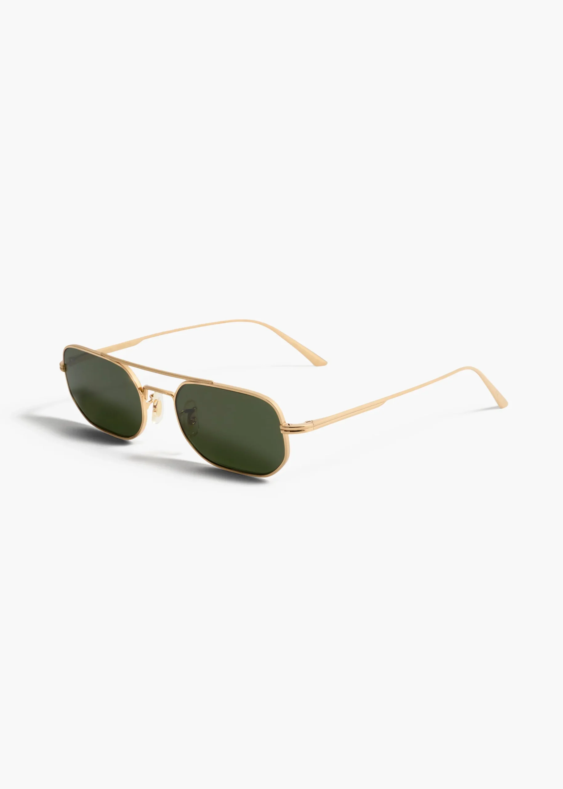 KHAITE x Oliver Peoples 1989C in Gold and Green