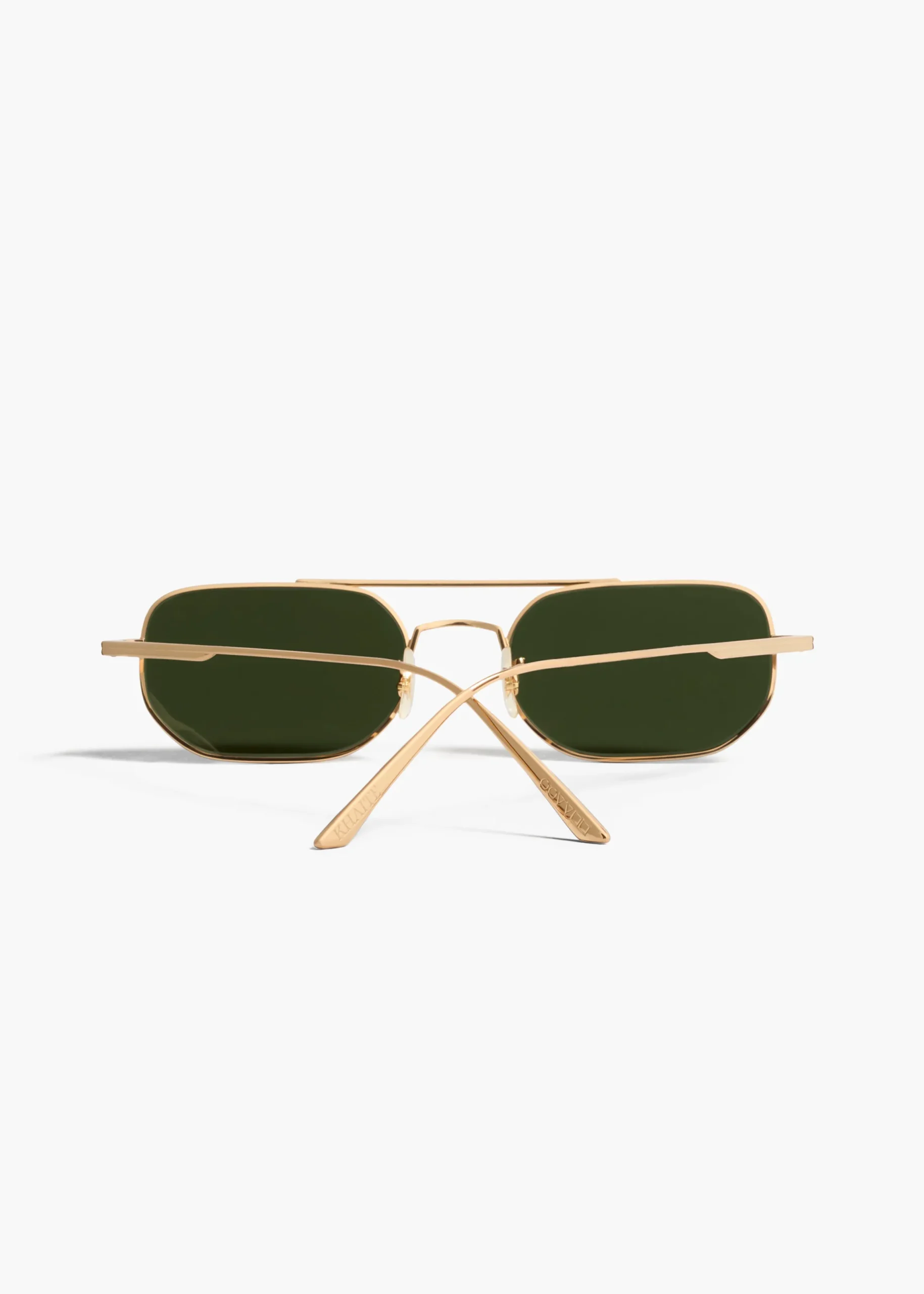 KHAITE x Oliver Peoples 1989C in Gold and Green