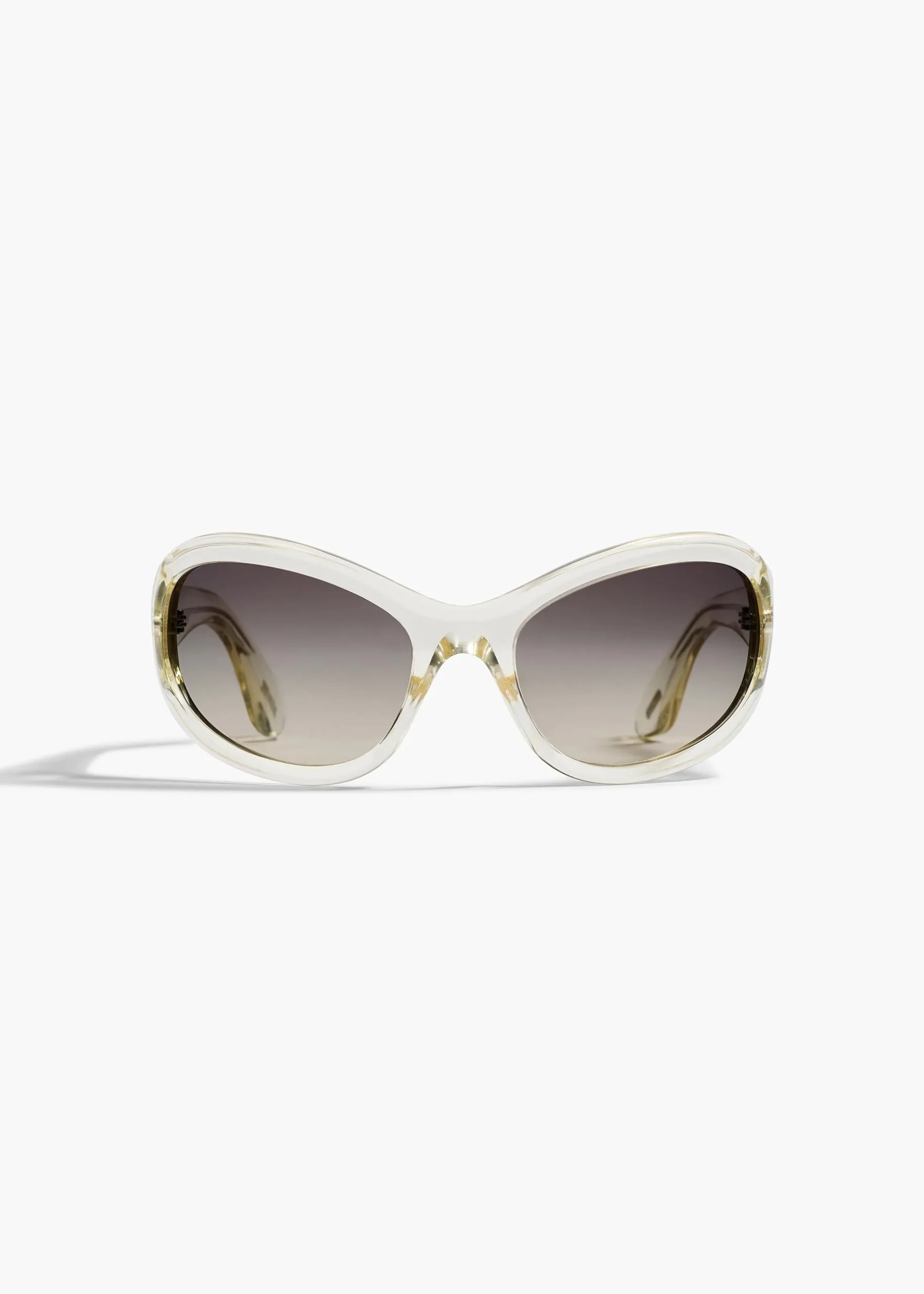 KHAITE x Oliver Peoples 1967C in Pale Citrine and Grey Gradient