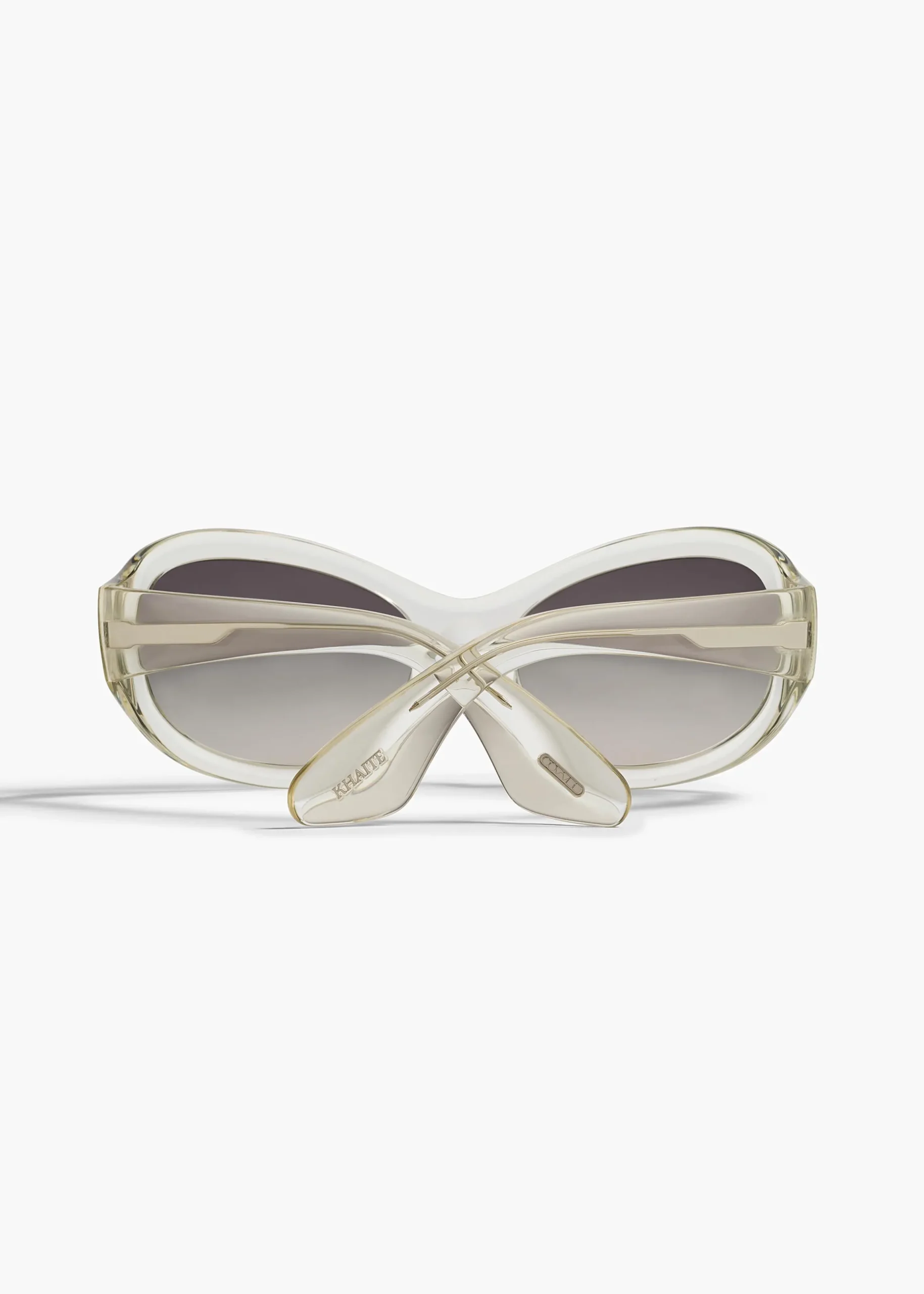 KHAITE x Oliver Peoples 1967C in Pale Citrine and Grey Gradient