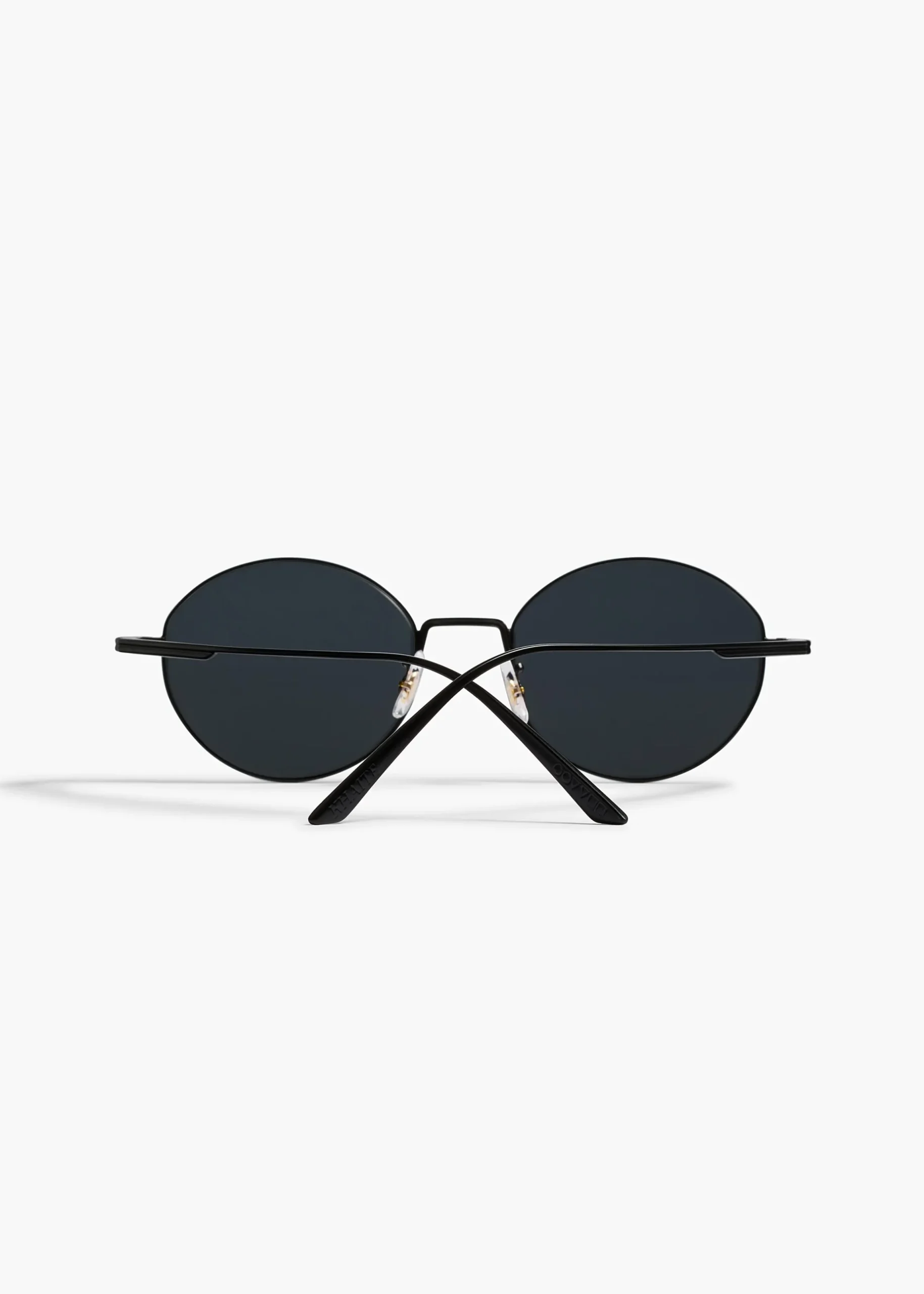 KHAITE x Oliver Peoples 1994C in Matte Black and Grey