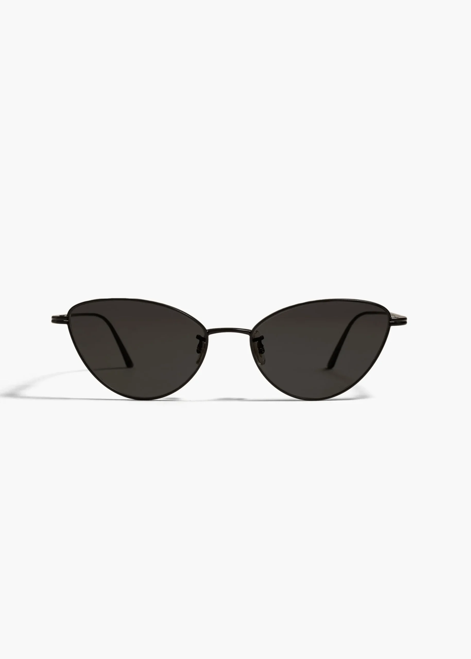 KHAITE x Oliver Peoples 1998C in Matte Black and Grey