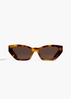 KHAITE x Oliver Peoples 1961C in Dark Mahogany and Brown