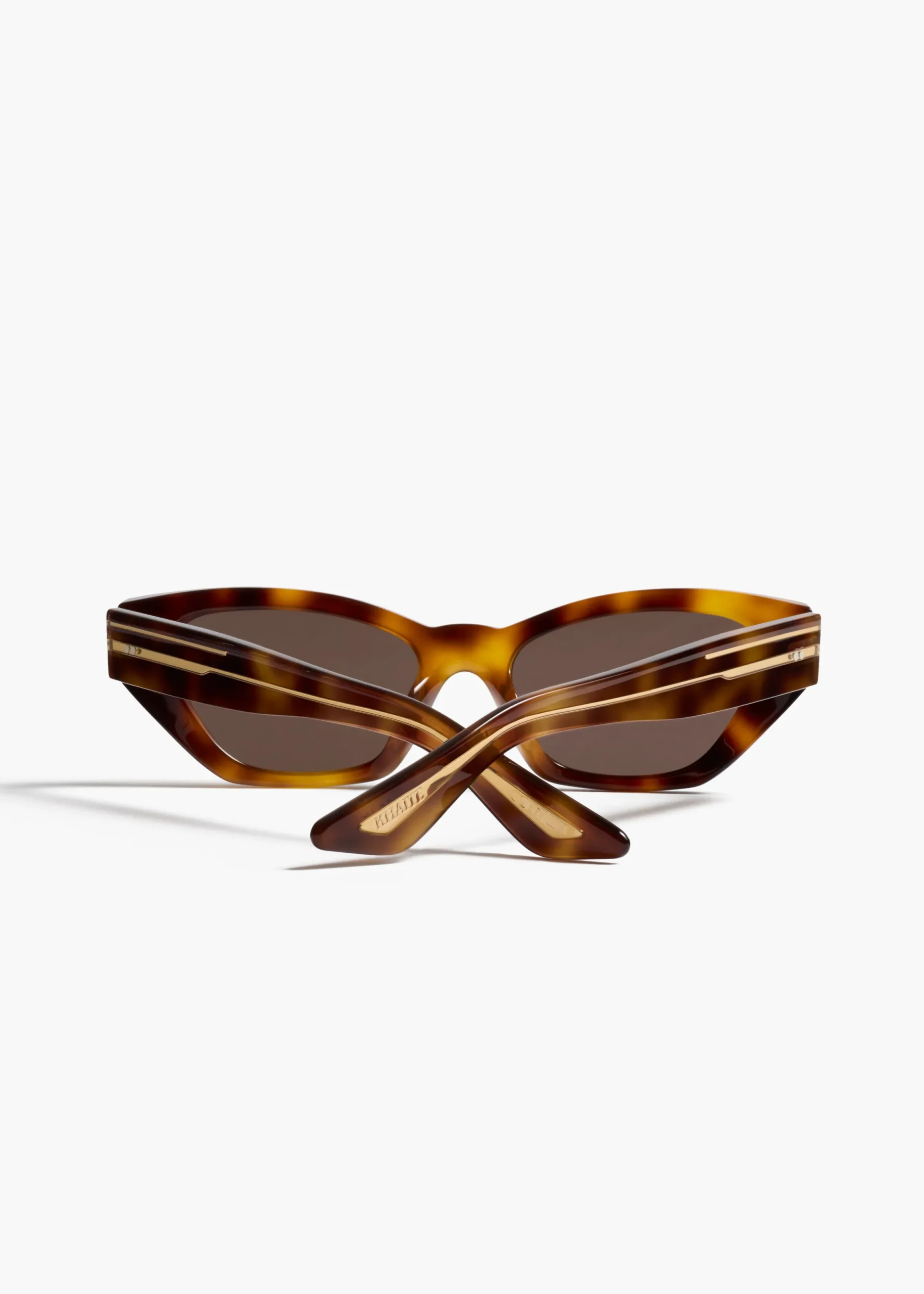 KHAITE x Oliver Peoples 1961C in Dark Mahogany and Brown