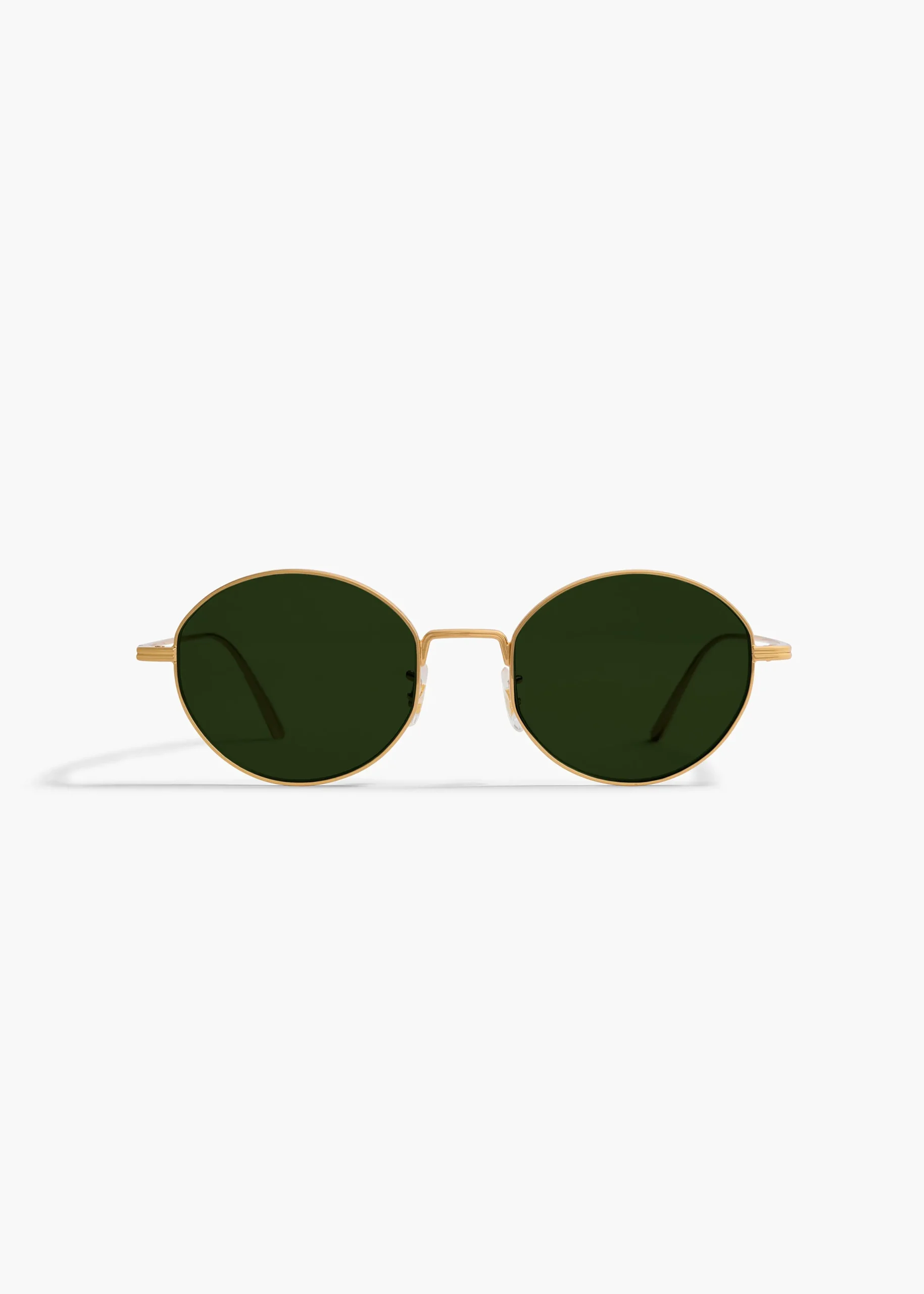 KHAITE x Oliver Peoples 1994C in Gold and Green