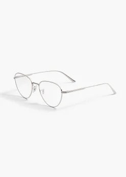 KHAITE x Oliver Peoples 1991RX in Silver