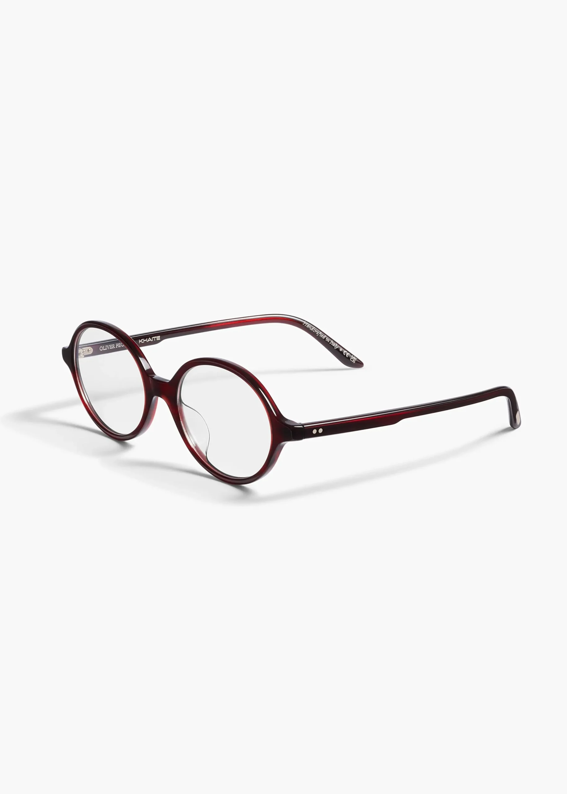 KHAITE x Oliver Peoples 2000RX in Bordeaux Bark