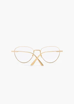KHAITE x Oliver Peoples 1991RX in Gold