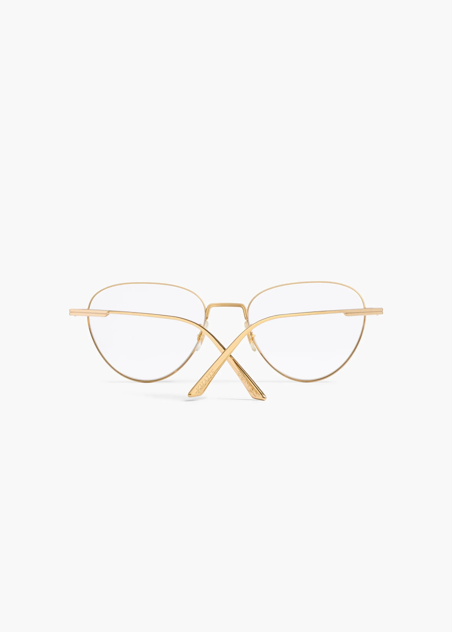 KHAITE x Oliver Peoples 1991RX in Gold