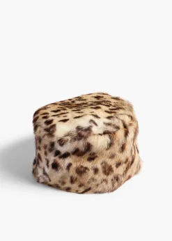 Koa Hat in Leopard Print Lapin