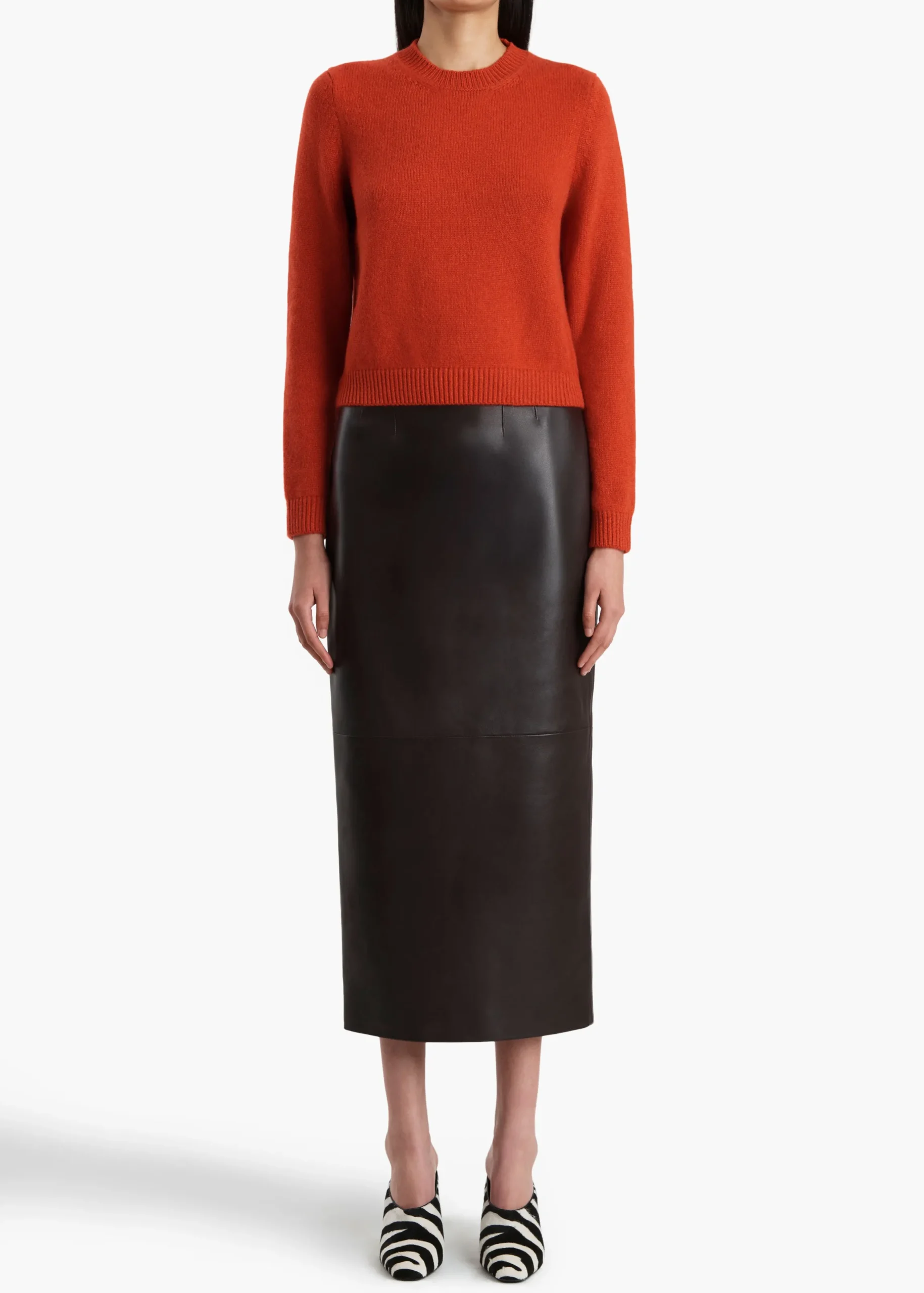 Leta Sweater in Persimmon