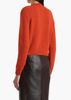 Leta Sweater in Persimmon