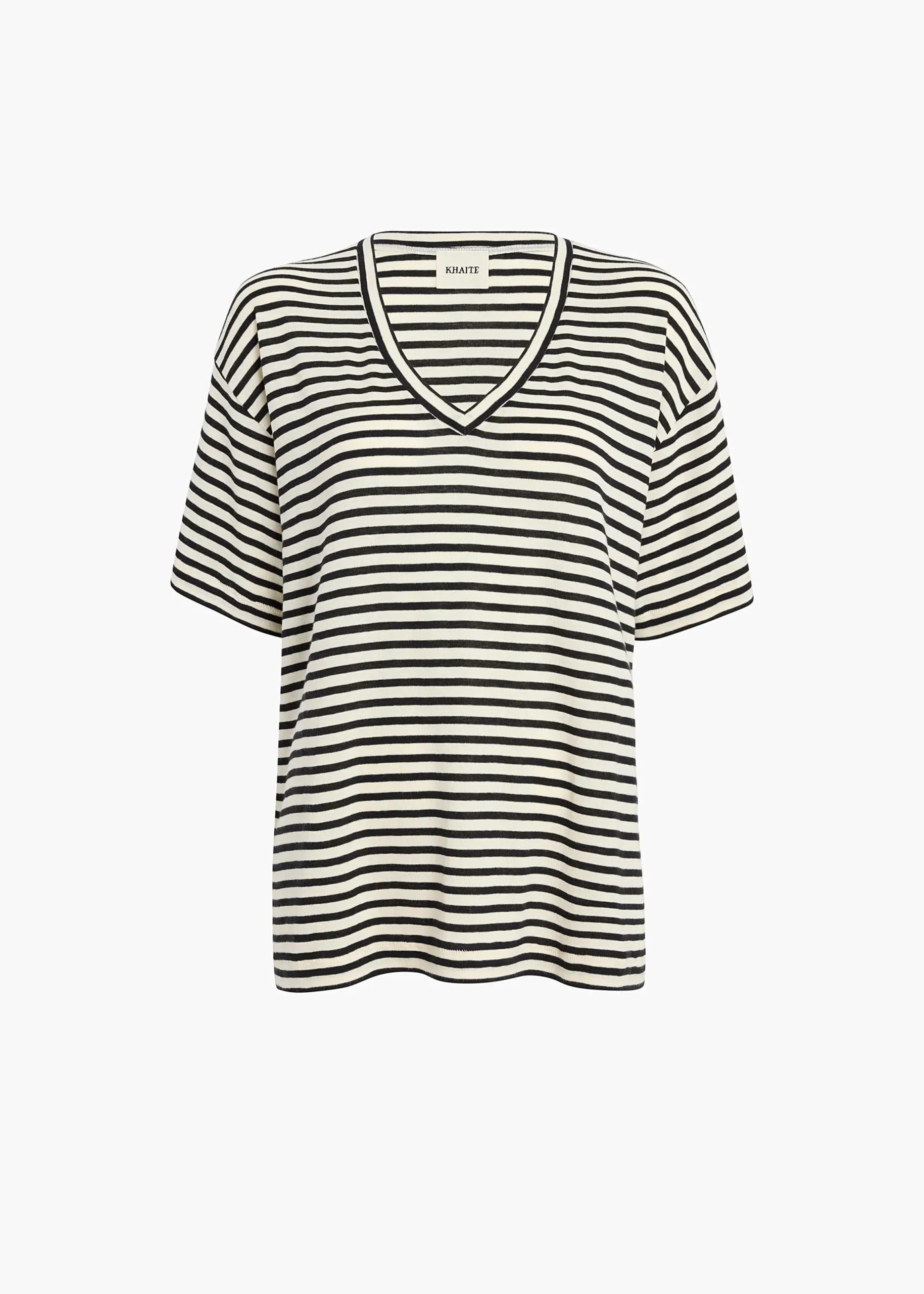 Linda T-Shirt in Black and Off White