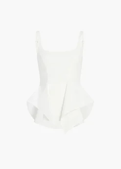 Loa Top in Chalk