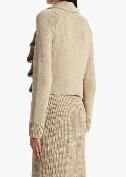 Lorrai Cardigan in Beige