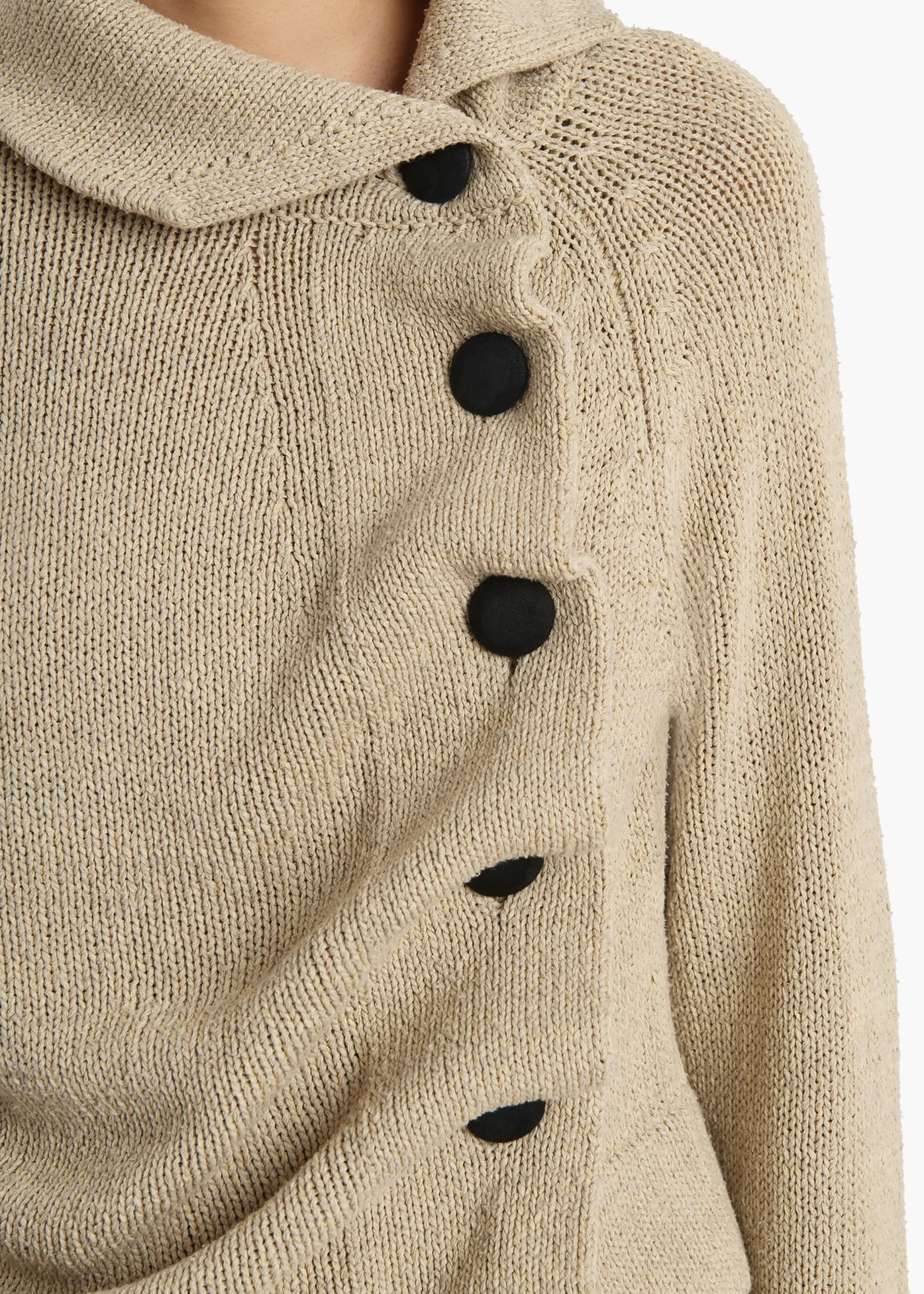 Lorrai Cardigan in Beige