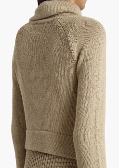 Lorrai Cardigan in Beige