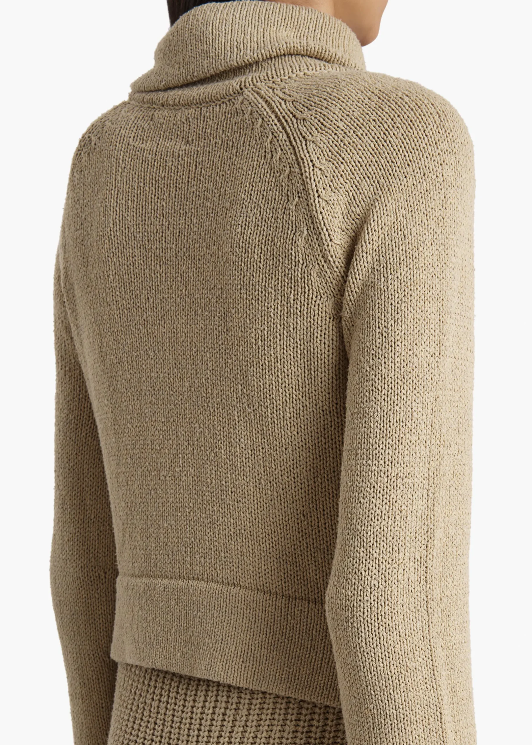 Lorrai Cardigan in Beige