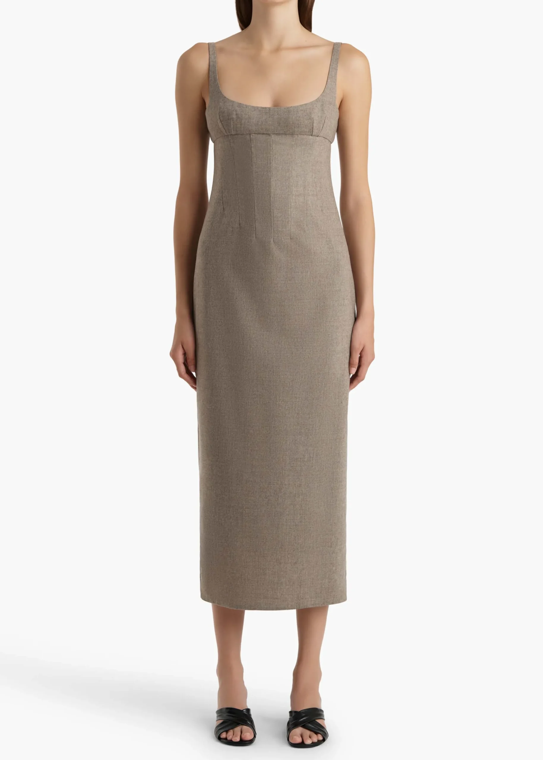Lotte Dress in Sepia