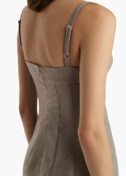 Lotte Dress in Sepia